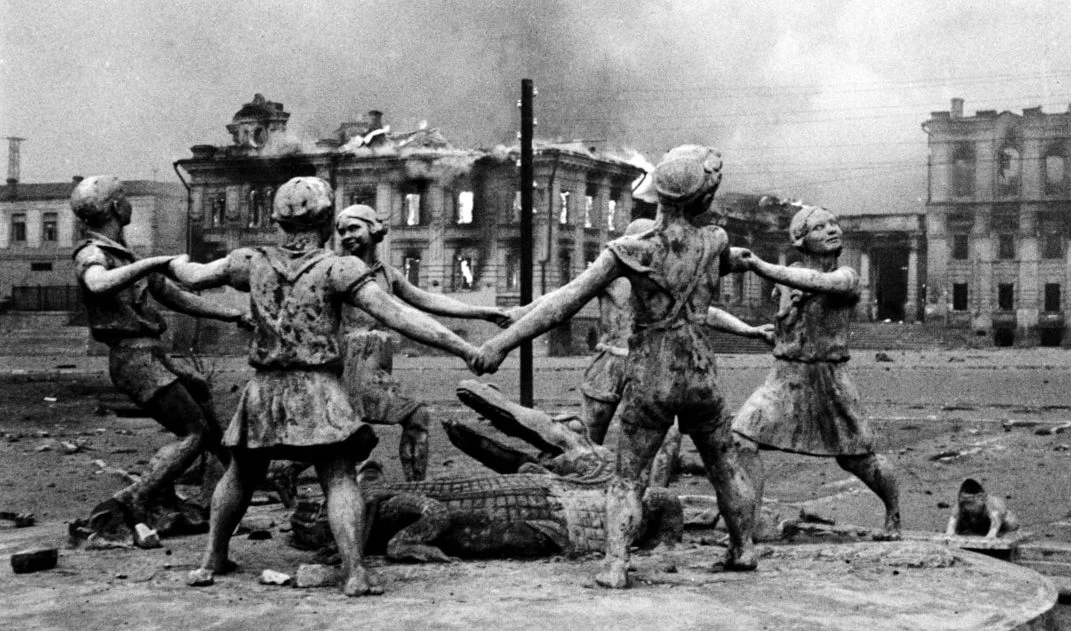 Stalingradul în timpul bătăliei